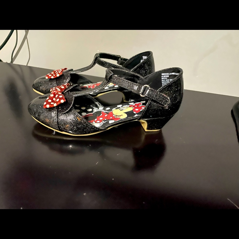 Minnie Mouse heels - little girls size 12